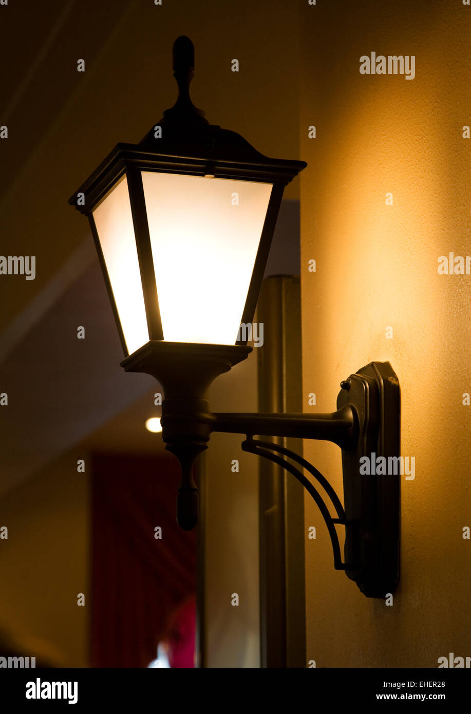 Lampada decorativa Foto Stock