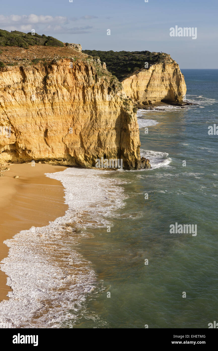 Coste sezioni in Ferragudo Foto Stock