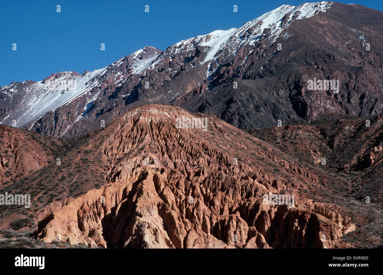 Aconcagua zona di montagna, EE, Argentina, Sud America Foto Stock