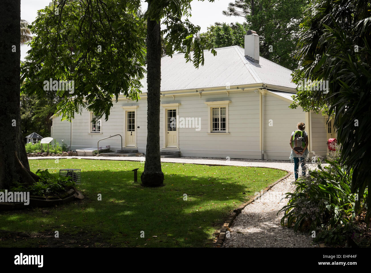 L'Elms, casa di missione in Tauranga, Nuova Zelanda Foto Stock