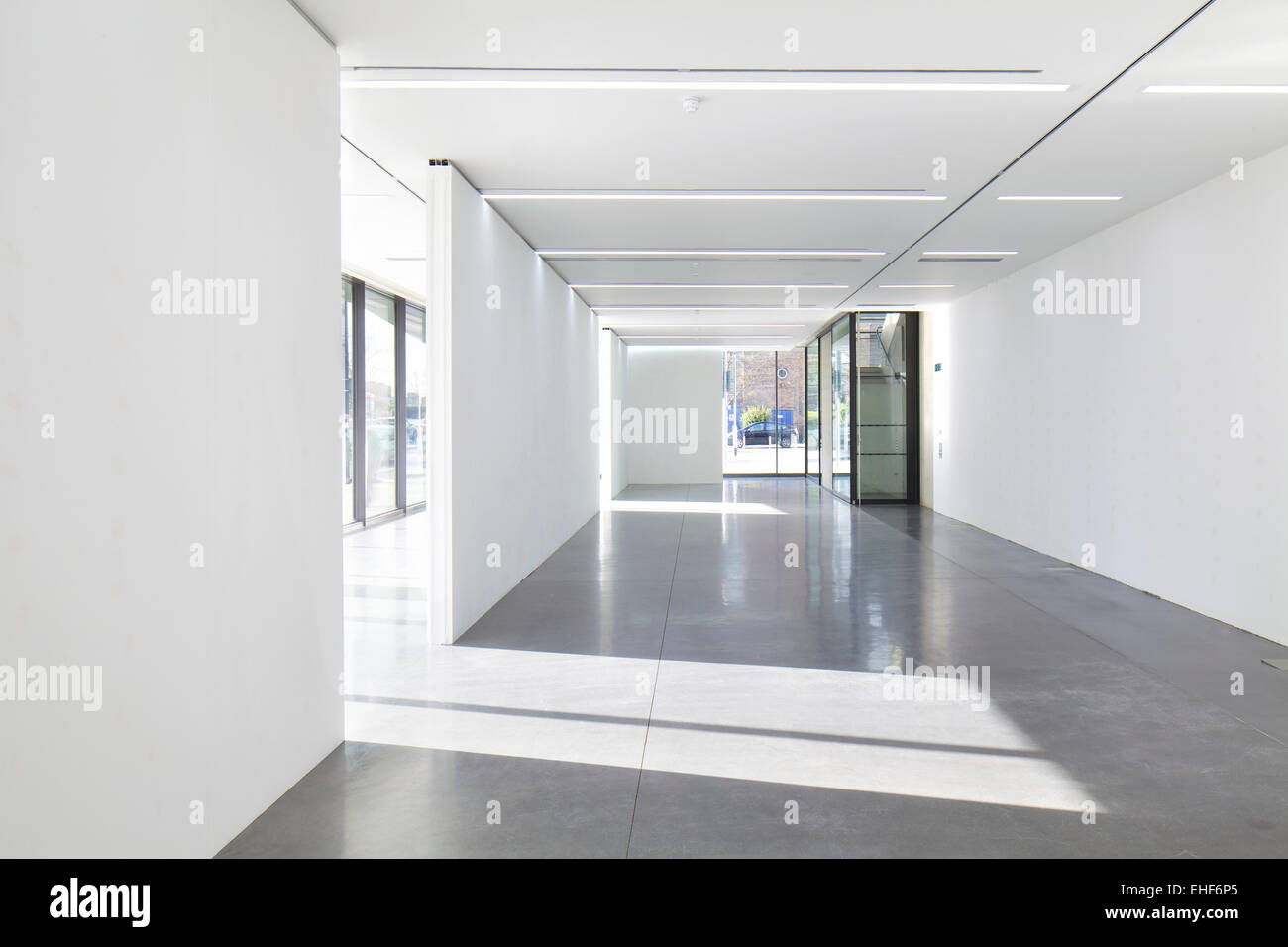 Interno del Dyson costruzione presso il Royal College of Art, Battersea, Londra Foto Stock