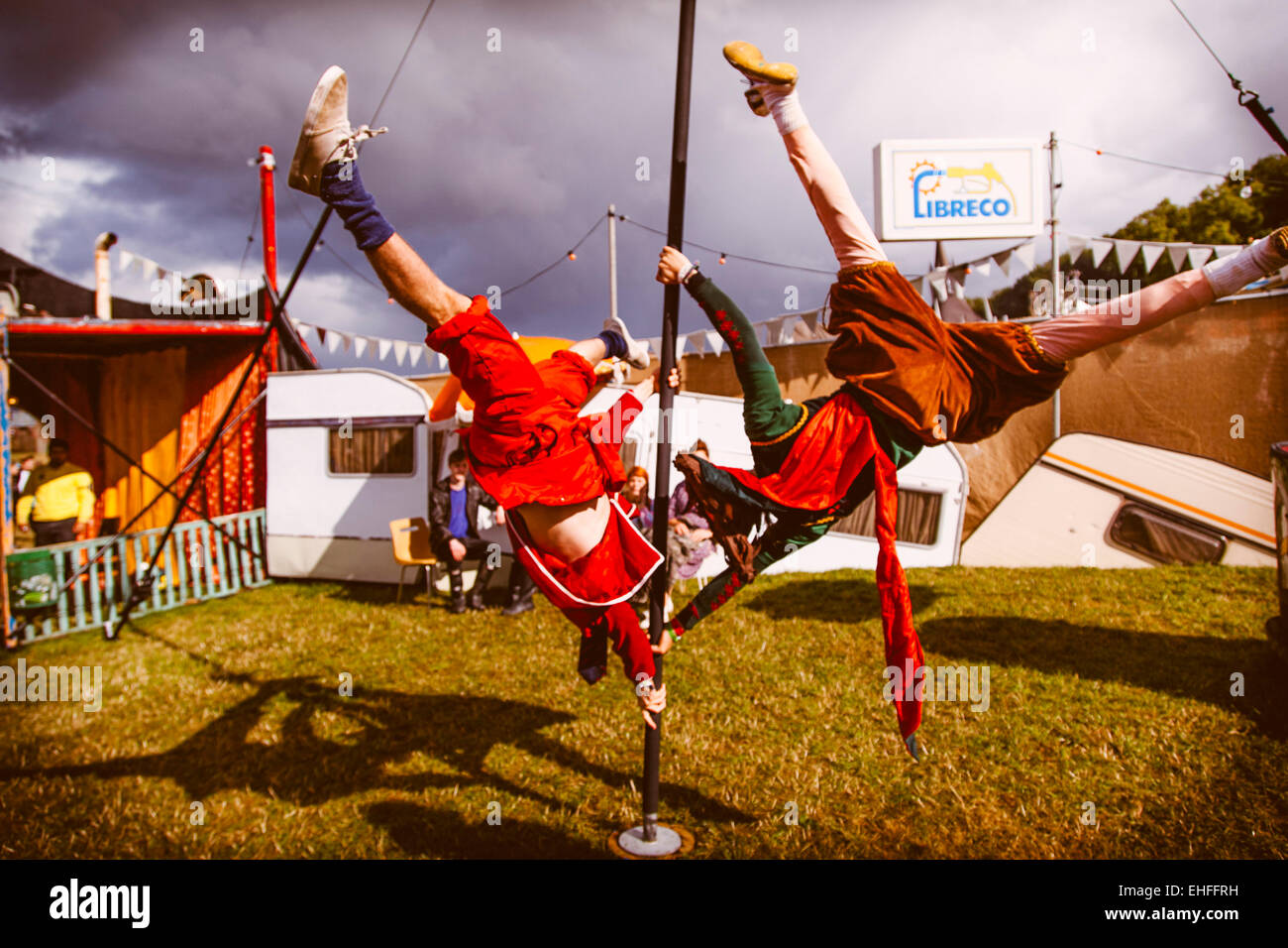 Bestival sull'Isola di Wight Settembre 2013 Foto Stock