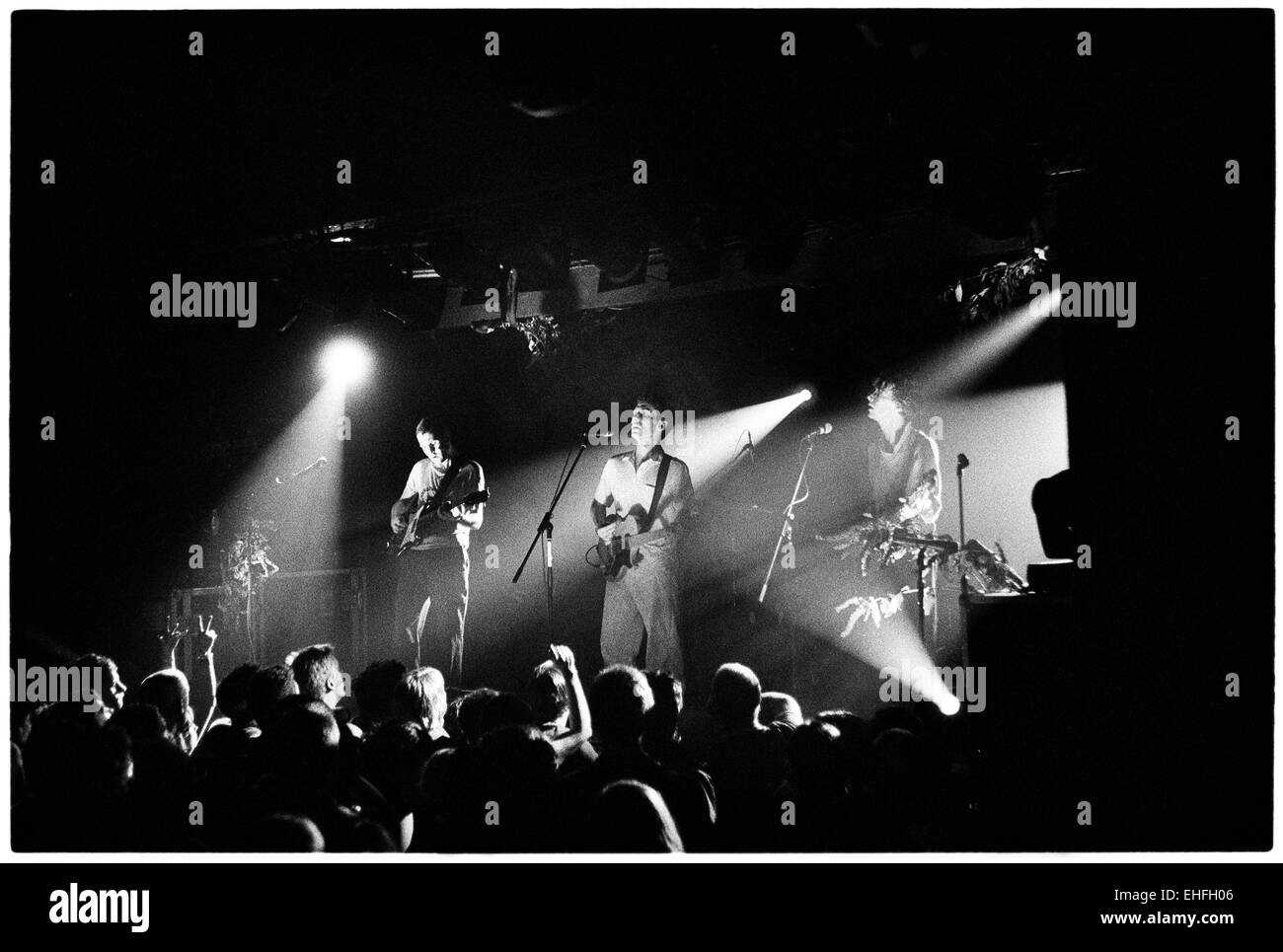 British Sea Power dal vivo sul palco XFM presso la croce TDK Festival centrale di Londra. Foto Stock