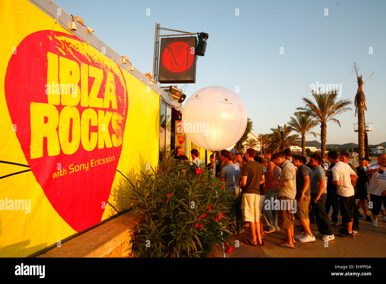 Ibiza Rocks Promo 2006 Foto Stock