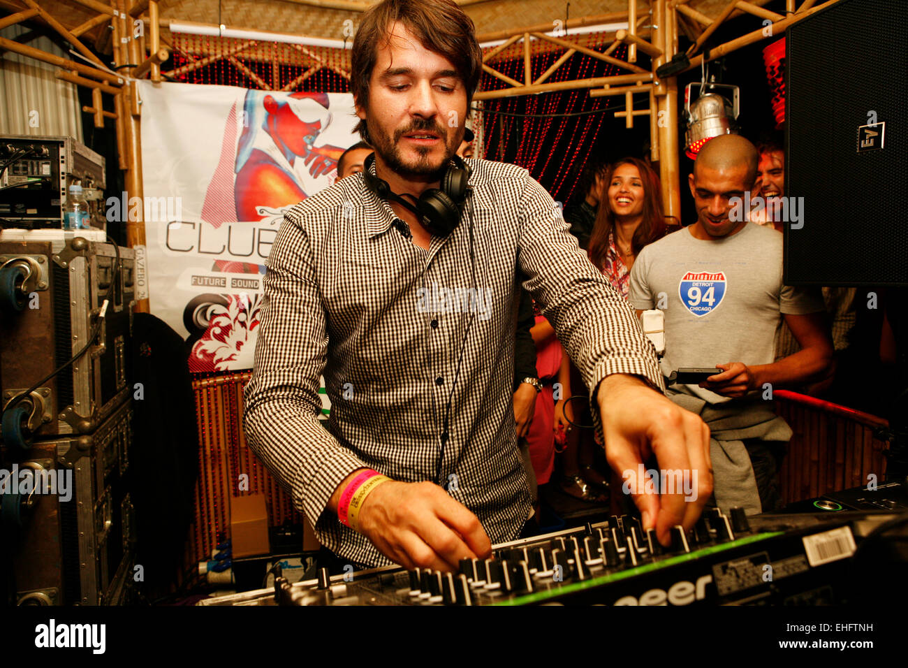 TDK Cross Central Festival 2007 a tela in Kings Cross a Londra. Foto Stock