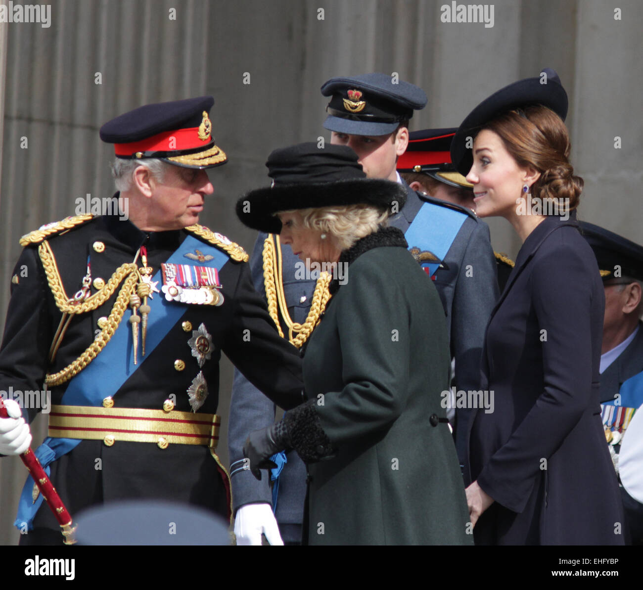 Il principe William, duca di Cambridge e Caterina, duchessa di Cambridge Foto Stock