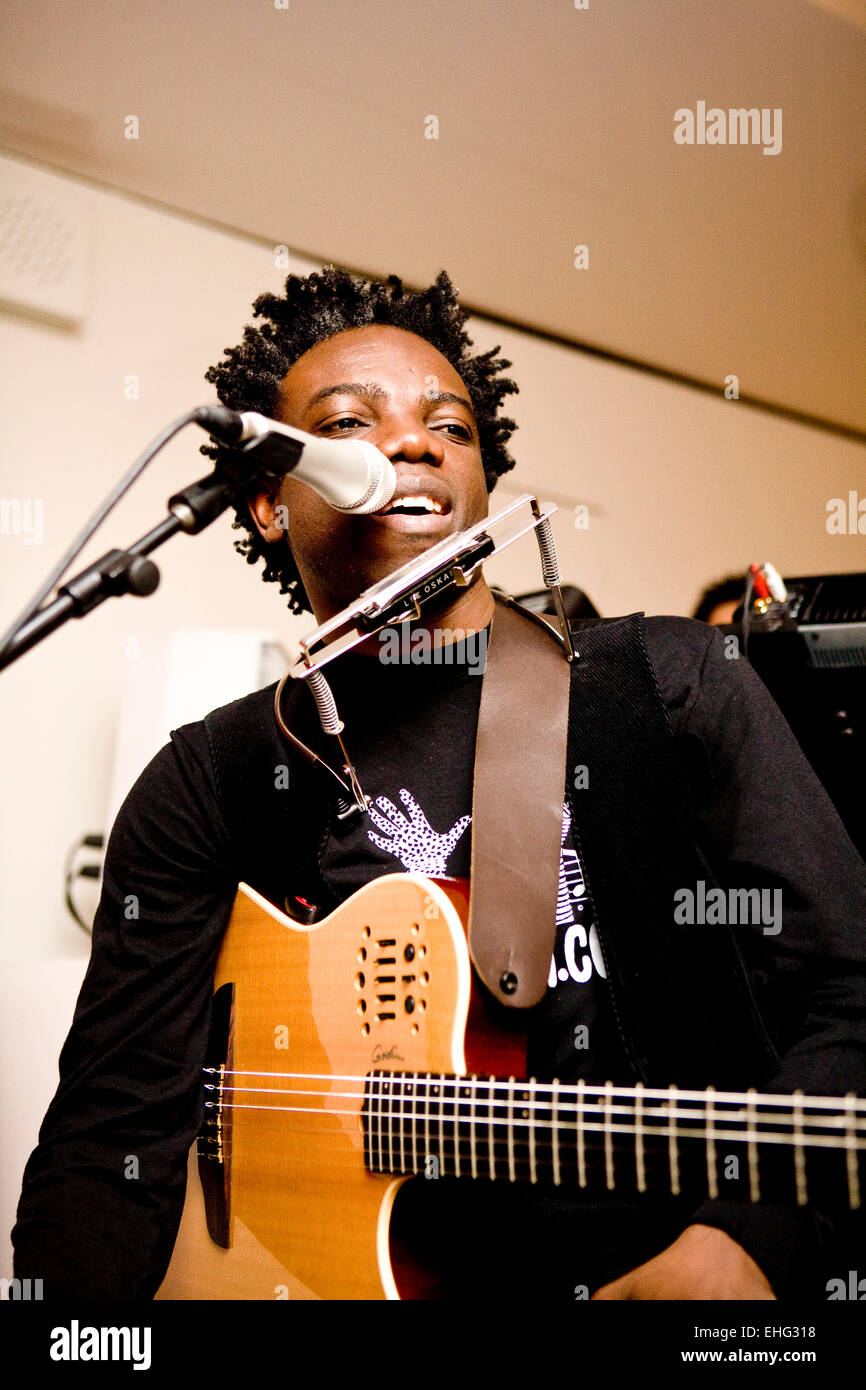 Muntu Valdo vivere allâ ICA di Londra il 29 novembre 2008. Foto Stock