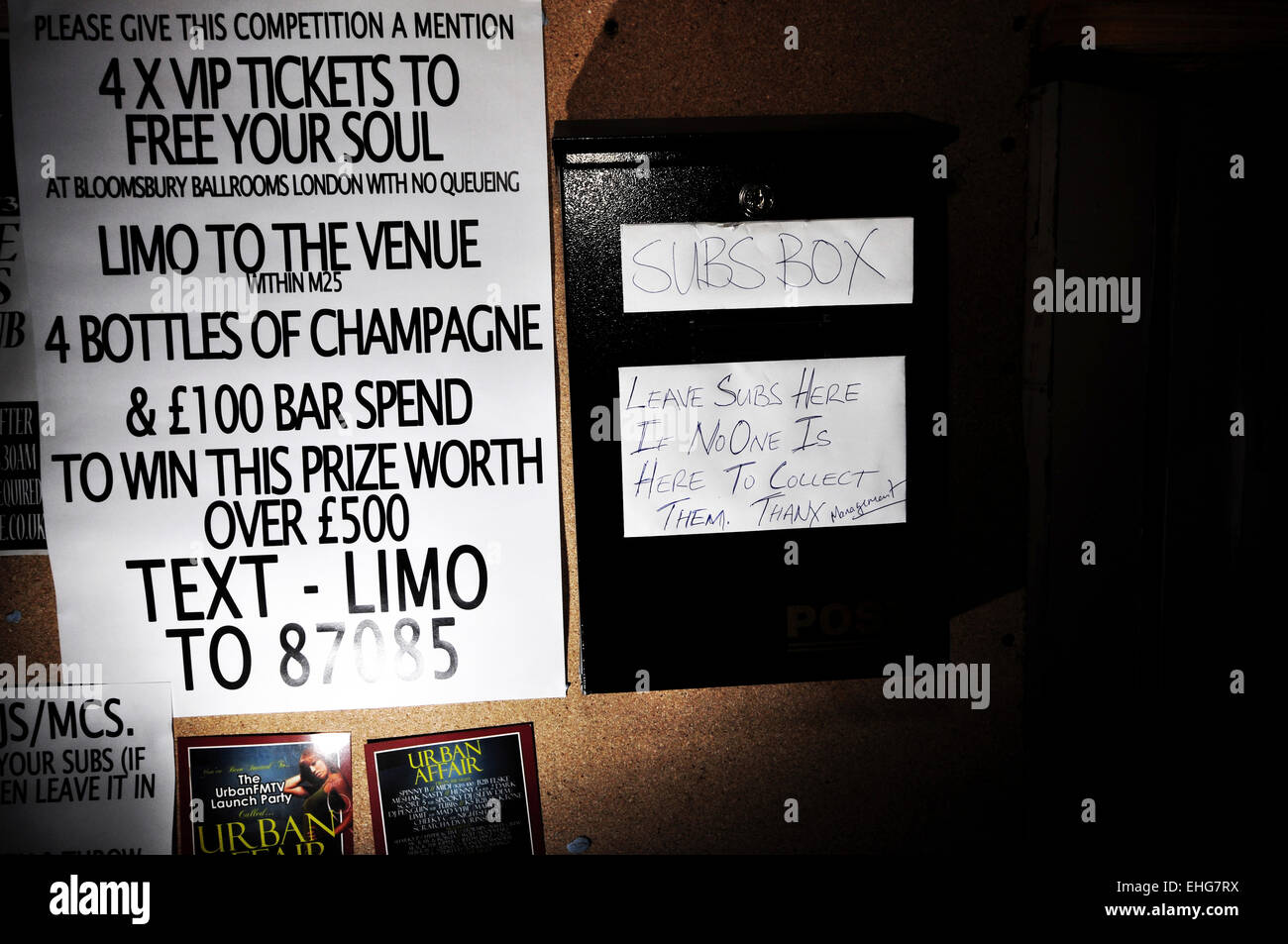 Radio pirata - Urban FM, ghiaccio FM, West London 2009. Foto Stock