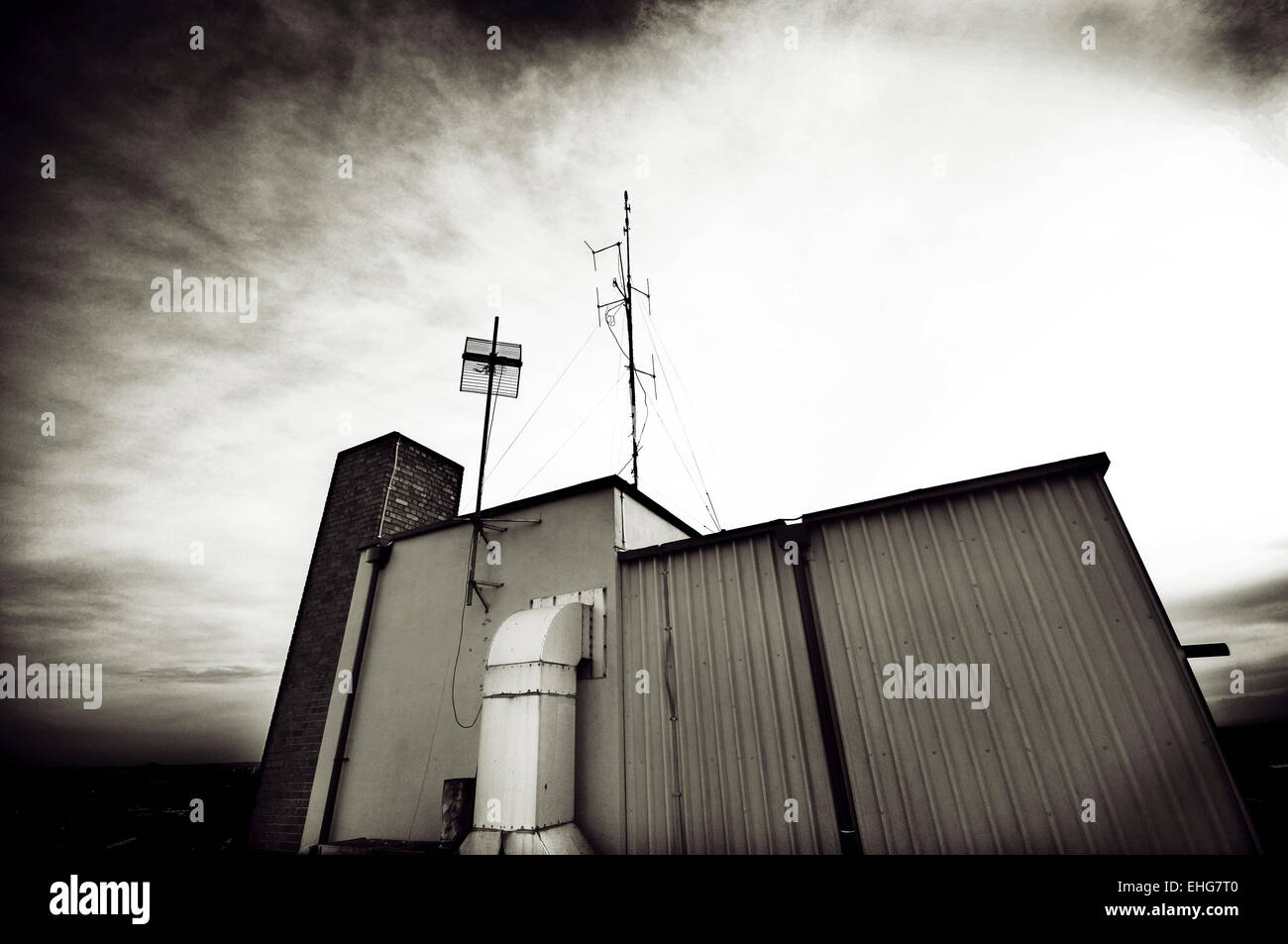 Radio pirata - Urban FM, ghiaccio FM, West London 2009. Foto Stock