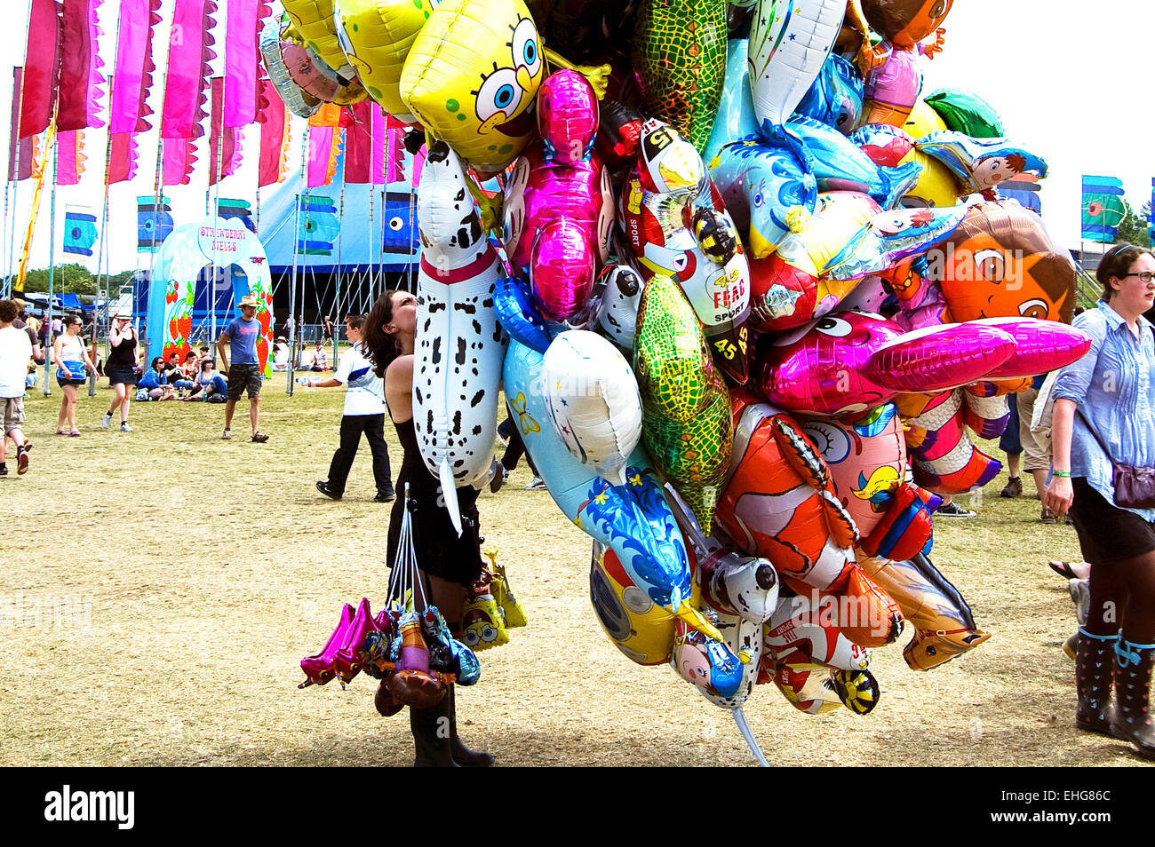 Isle of Wight Festival Giugno 2009. Foto Stock