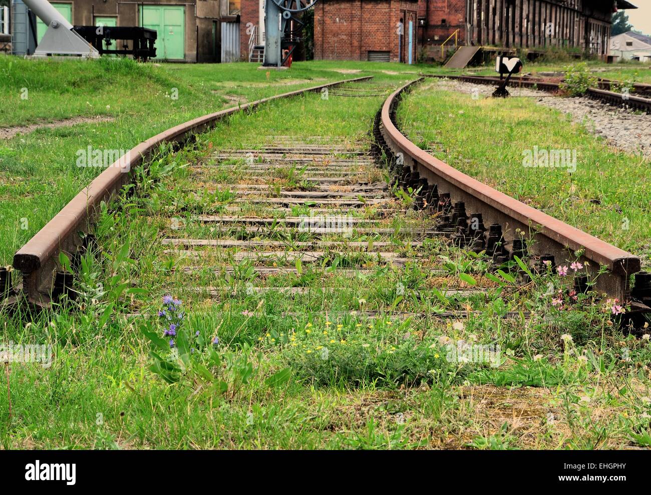 Stazione terminale Foto Stock