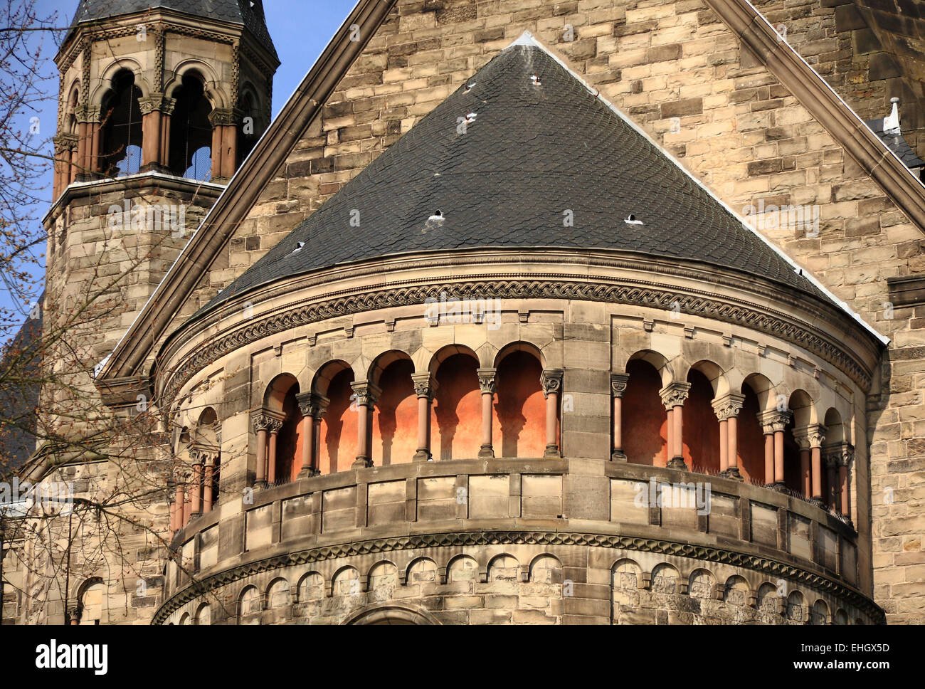 Temple neuf Metz Foto Stock