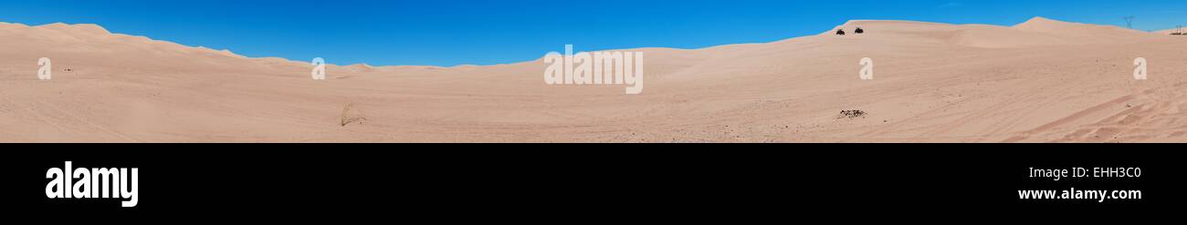 Panorama delle dune di sabbia vicino a Yuma Arizona Foto Stock