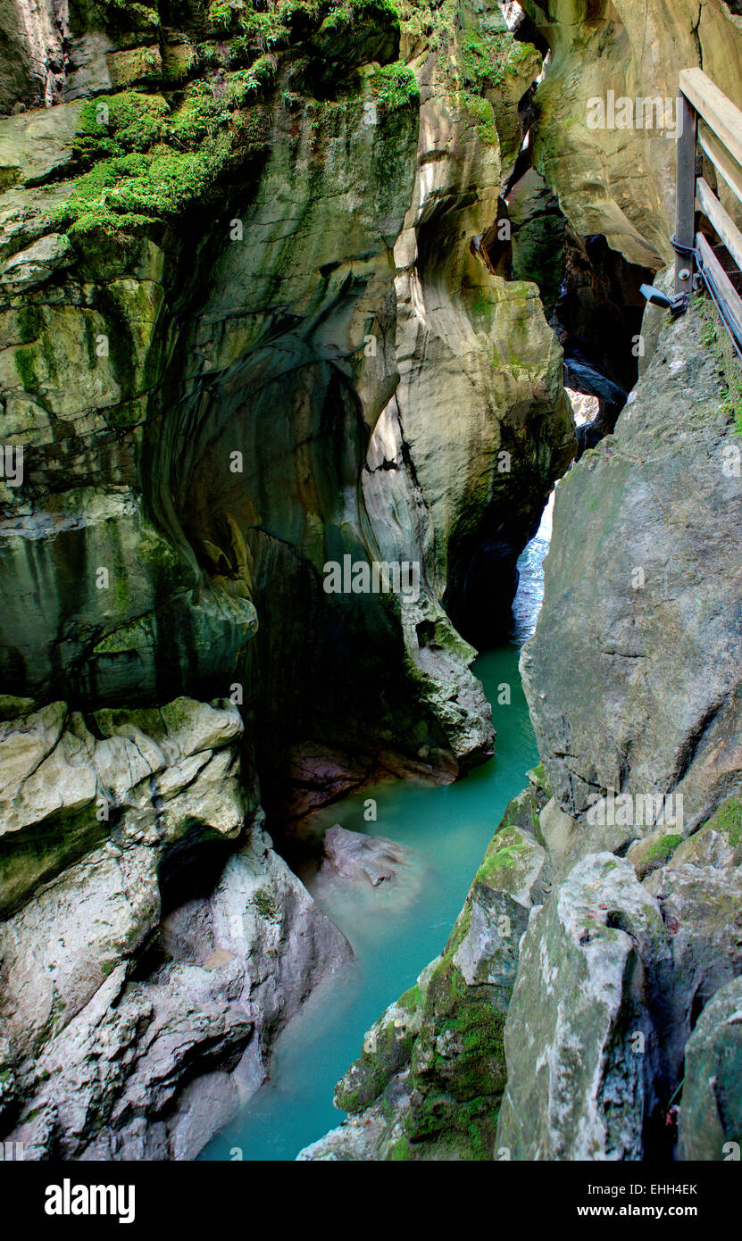 Lammer Gorge Foto Stock
