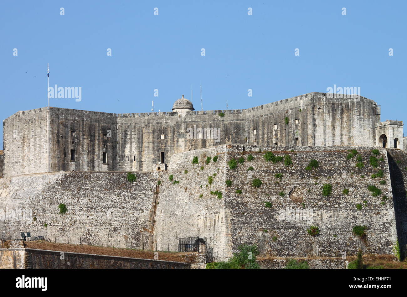 La nuova fortezza di Corfu Foto Stock