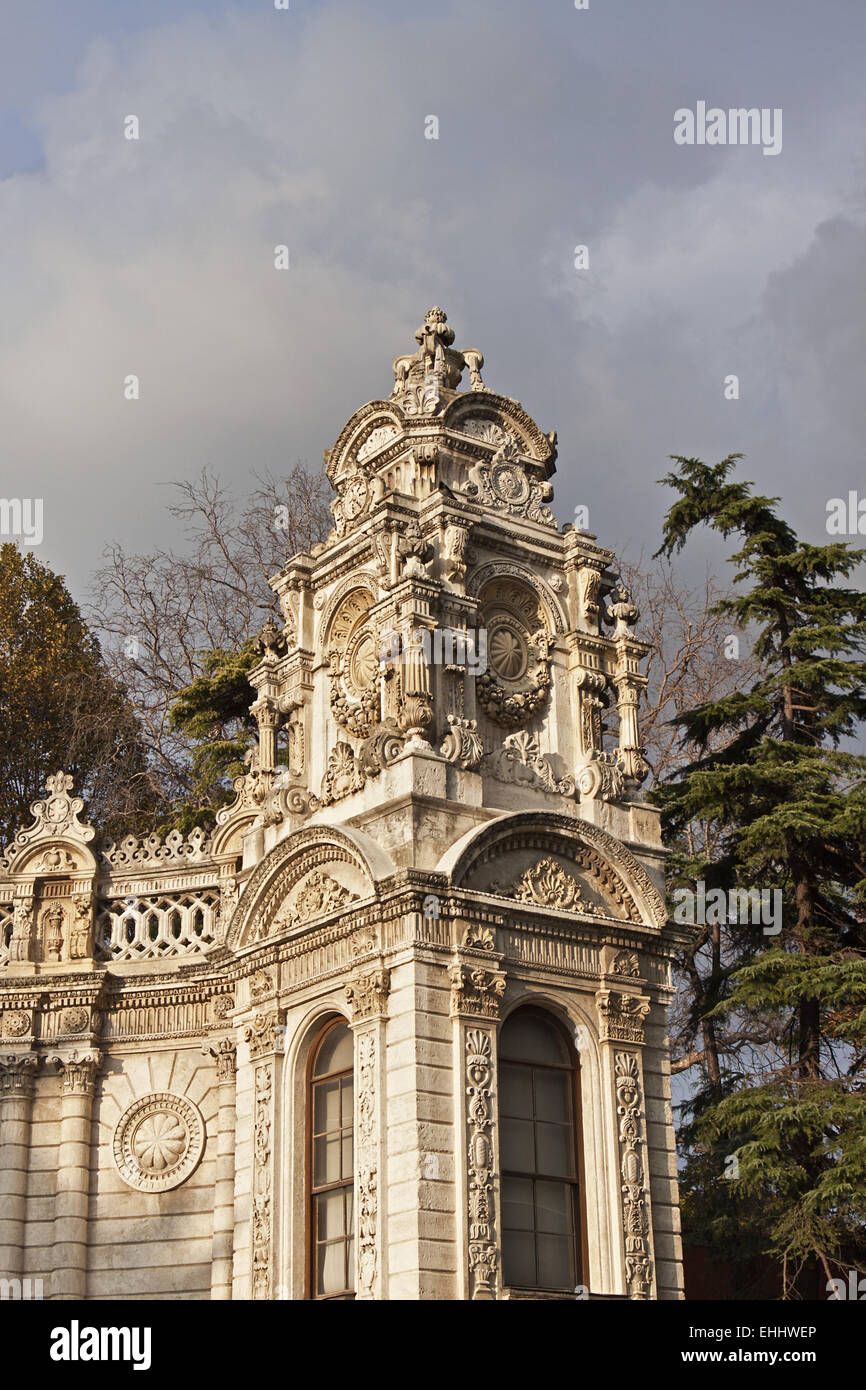 Palazzo Dolmabahce Foto Stock
