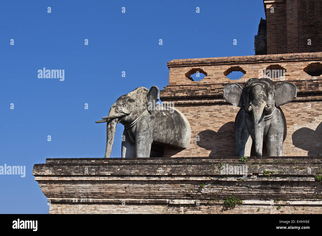 Wat Ched Luang Foto Stock