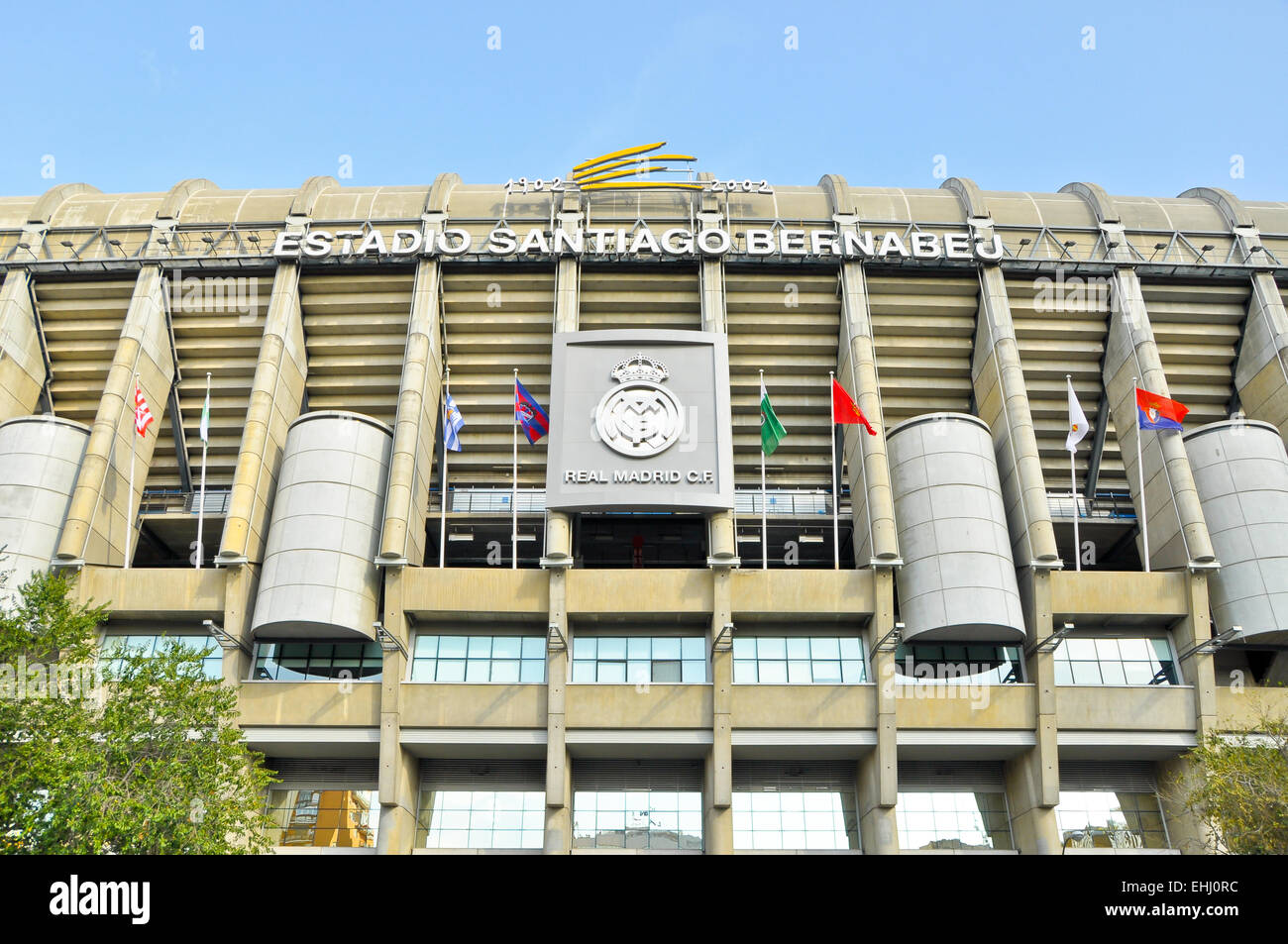 Real Madrid Stadium Foto Stock