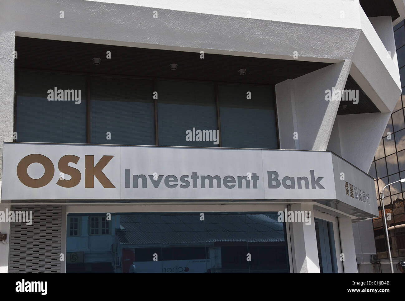 OSK Investment Bank Foto Stock