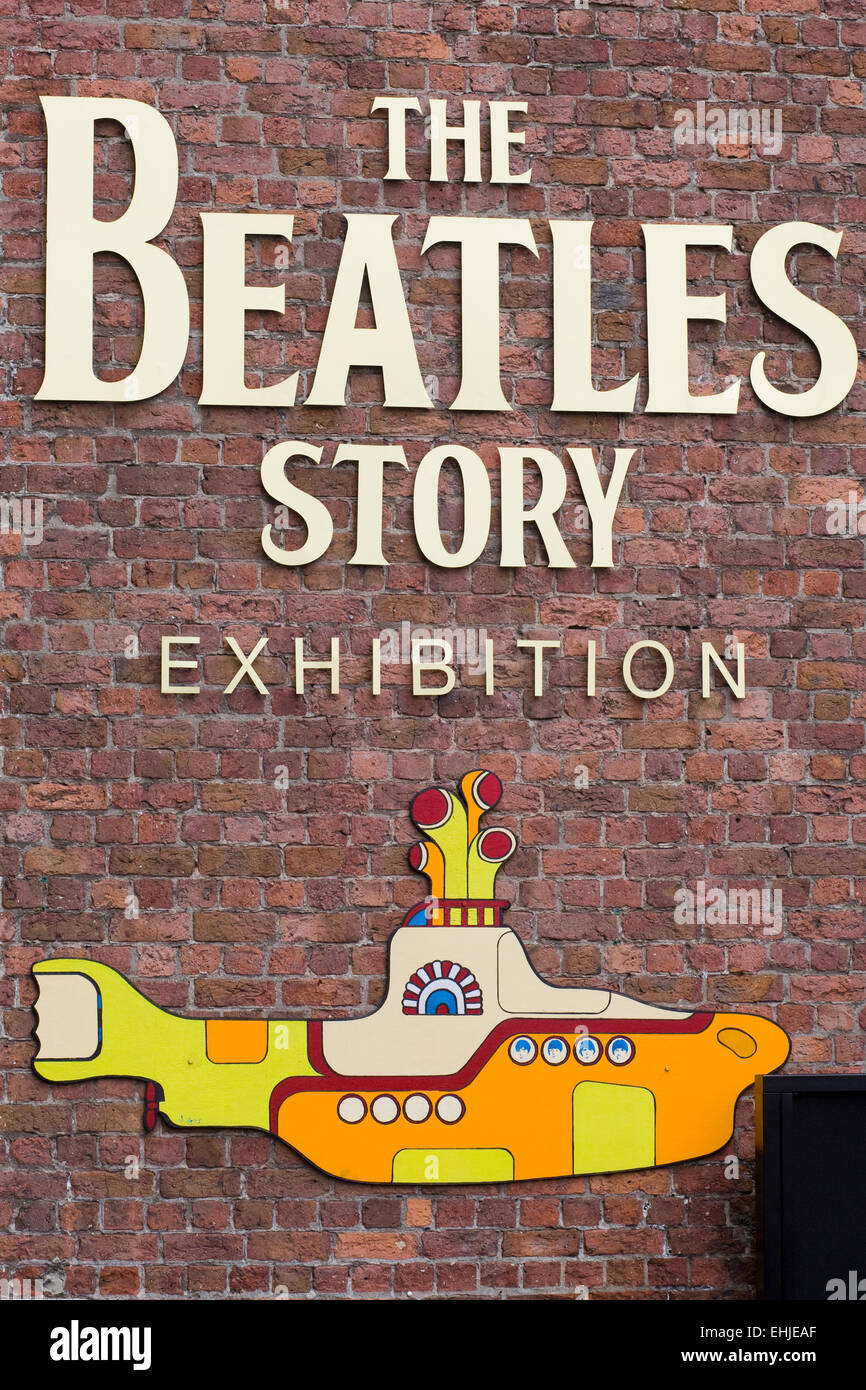 I Beatles Liverpool Foto Stock