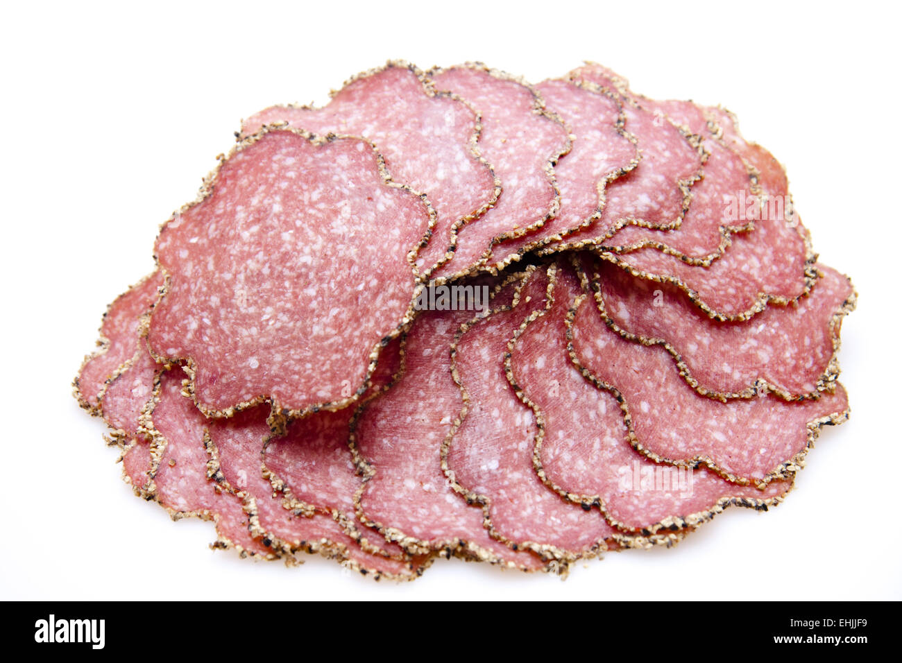 Salame del pepe Foto Stock