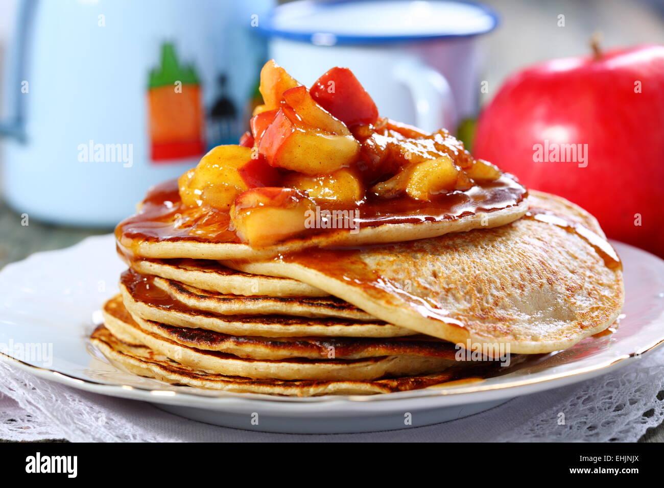 Frittelle di segale. Foto Stock