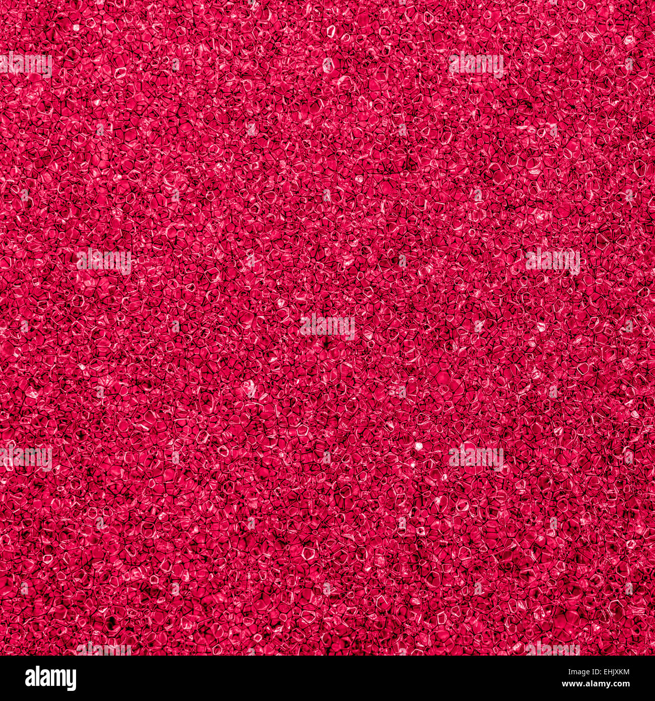 Texture da una schiuma presi in macro e trasformati a colori Foto Stock