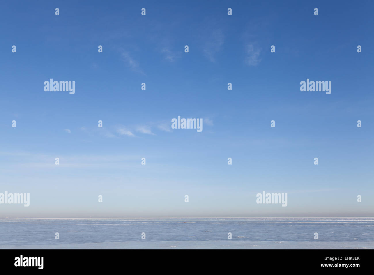 Il golfo di Finlandia, petergof, San Pietroburgo, Russia. Foto Stock