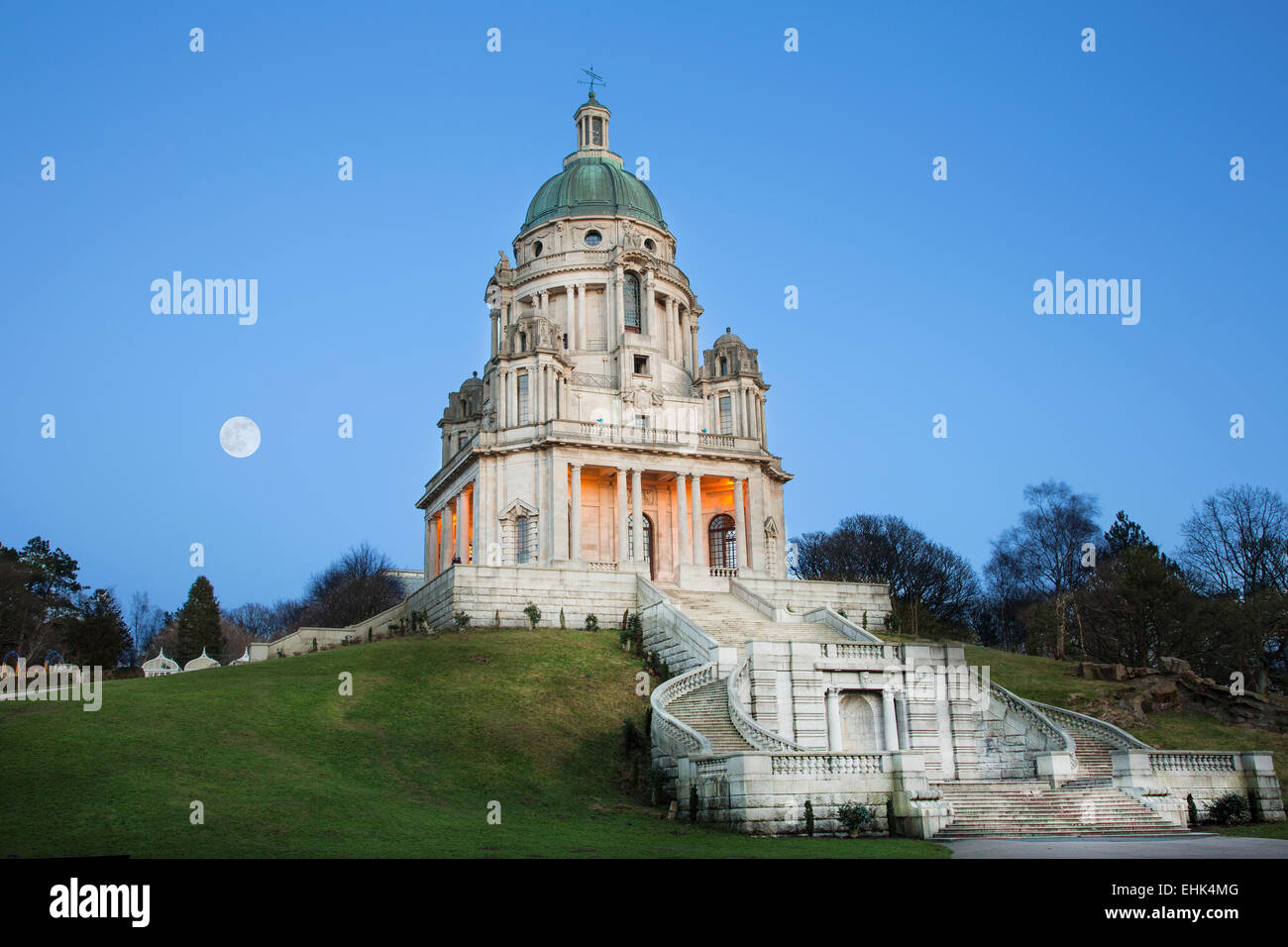 Ashton Memorial Lancaster Lancashire Foto Stock