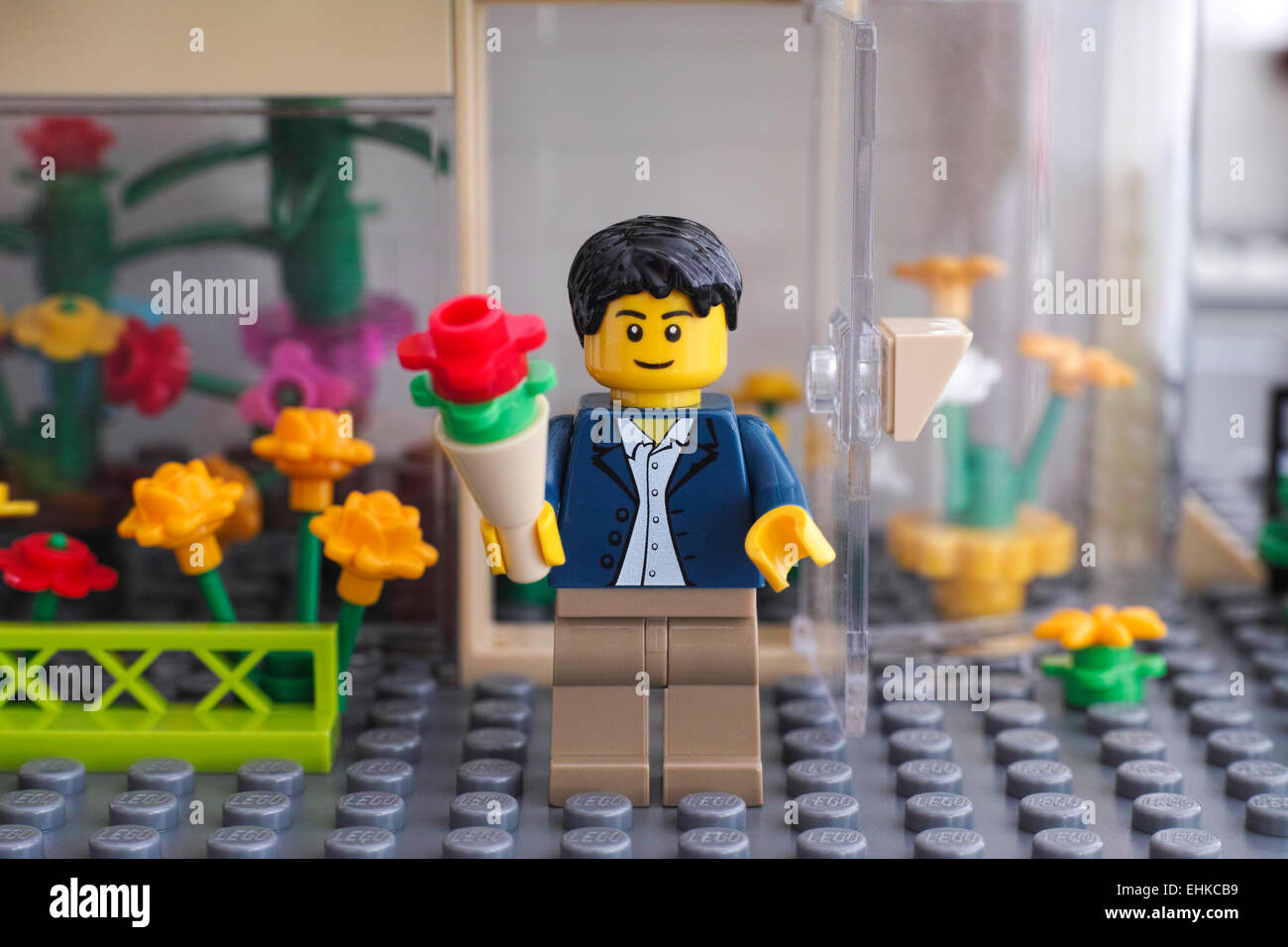 Tambov, Federazione Russa - Marzo 11, 2015 Lego minifigure uomo