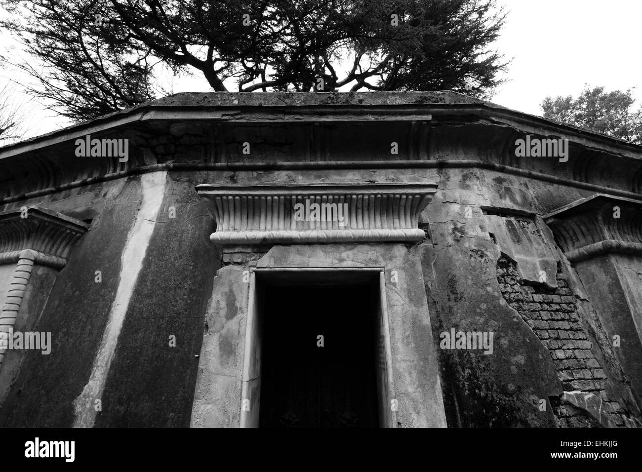 Il cimitero di Highgate Foto Stock