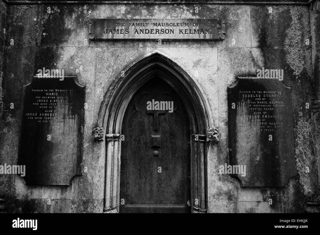 Il cimitero di Highgate Foto Stock