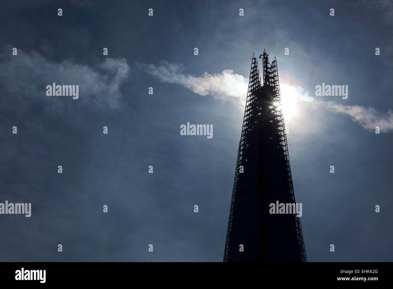 La Shard, Londra, Inghilterra Foto Stock