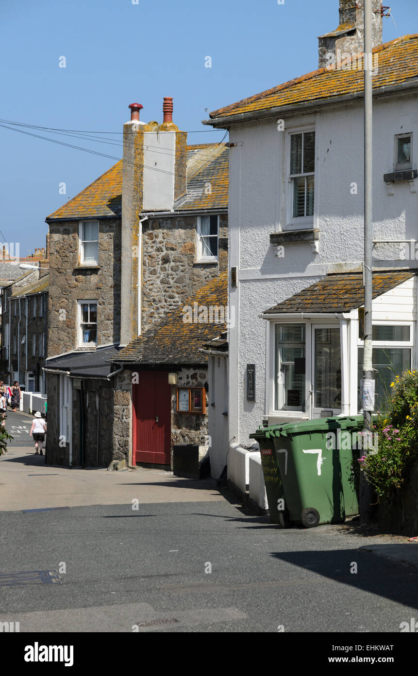 Alloggi vacanze in Back Road West, St Ives, Cornwall Regno Unito Foto Stock