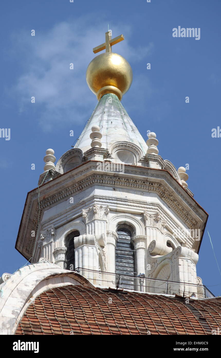 Cupola della Cattedrale di Santa Maria del Fiore a Firenze, Italia Foto Stock