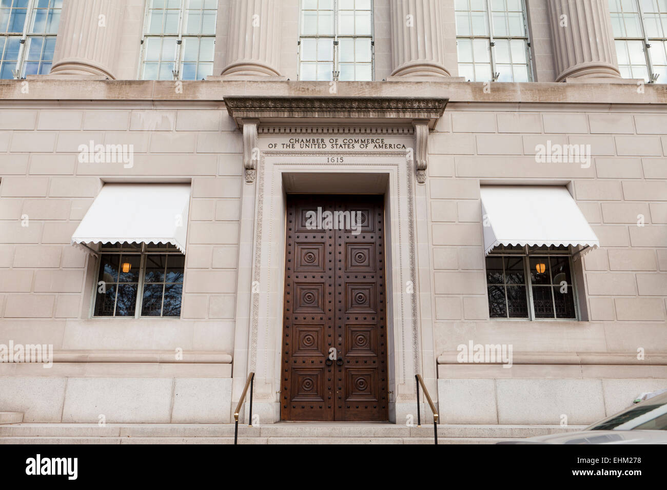 Camera di Commercio degli Stati Uniti edificio - Washington DC, Stati Uniti d'America Foto Stock