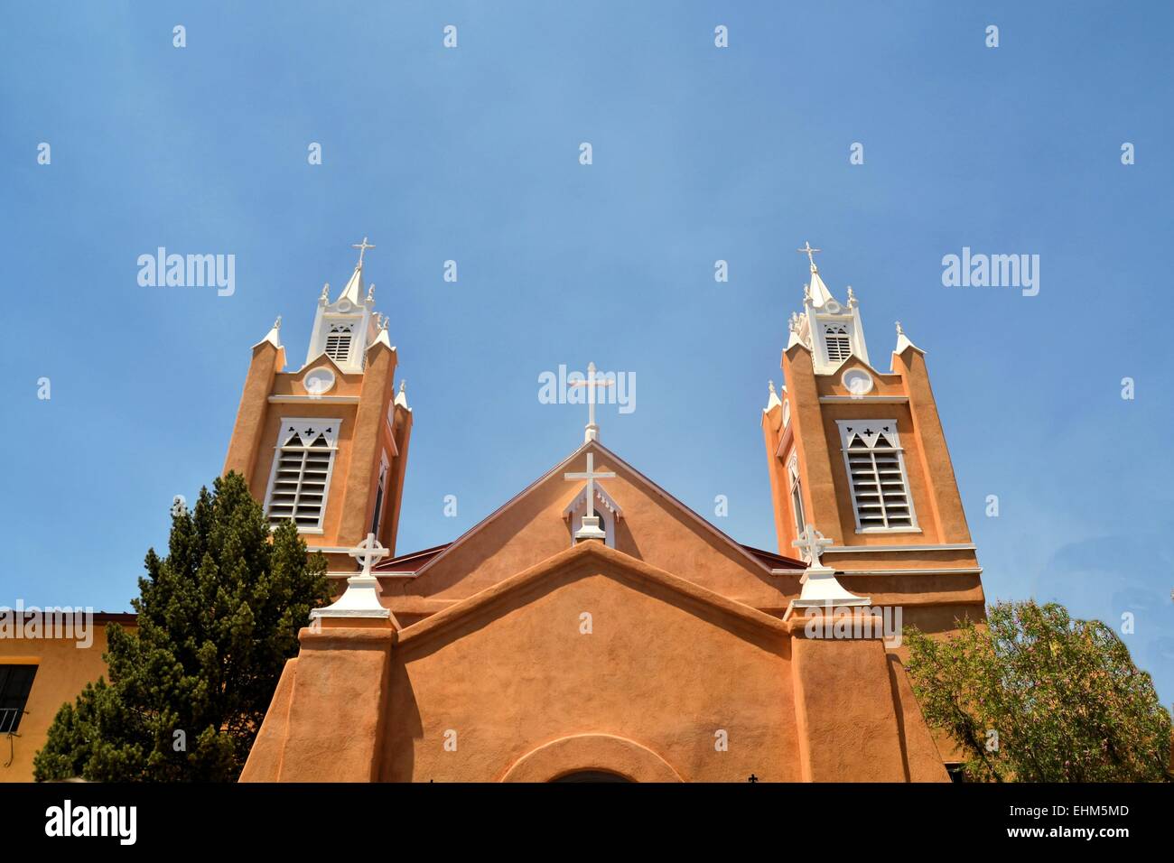 San Francesco nella Cattedrale di Santa Fe, New Mexico Foto Stock