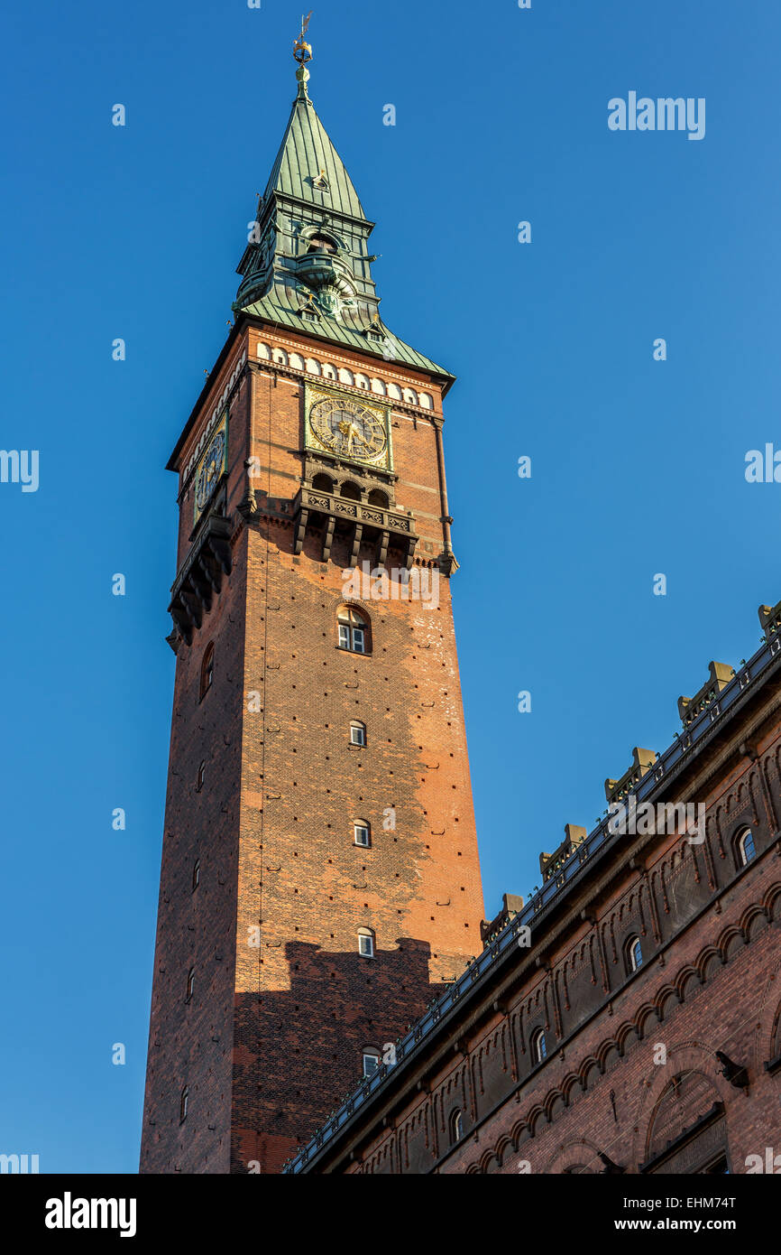 Copenhagen City Hall, Copenhagen, Danimarca Foto Stock