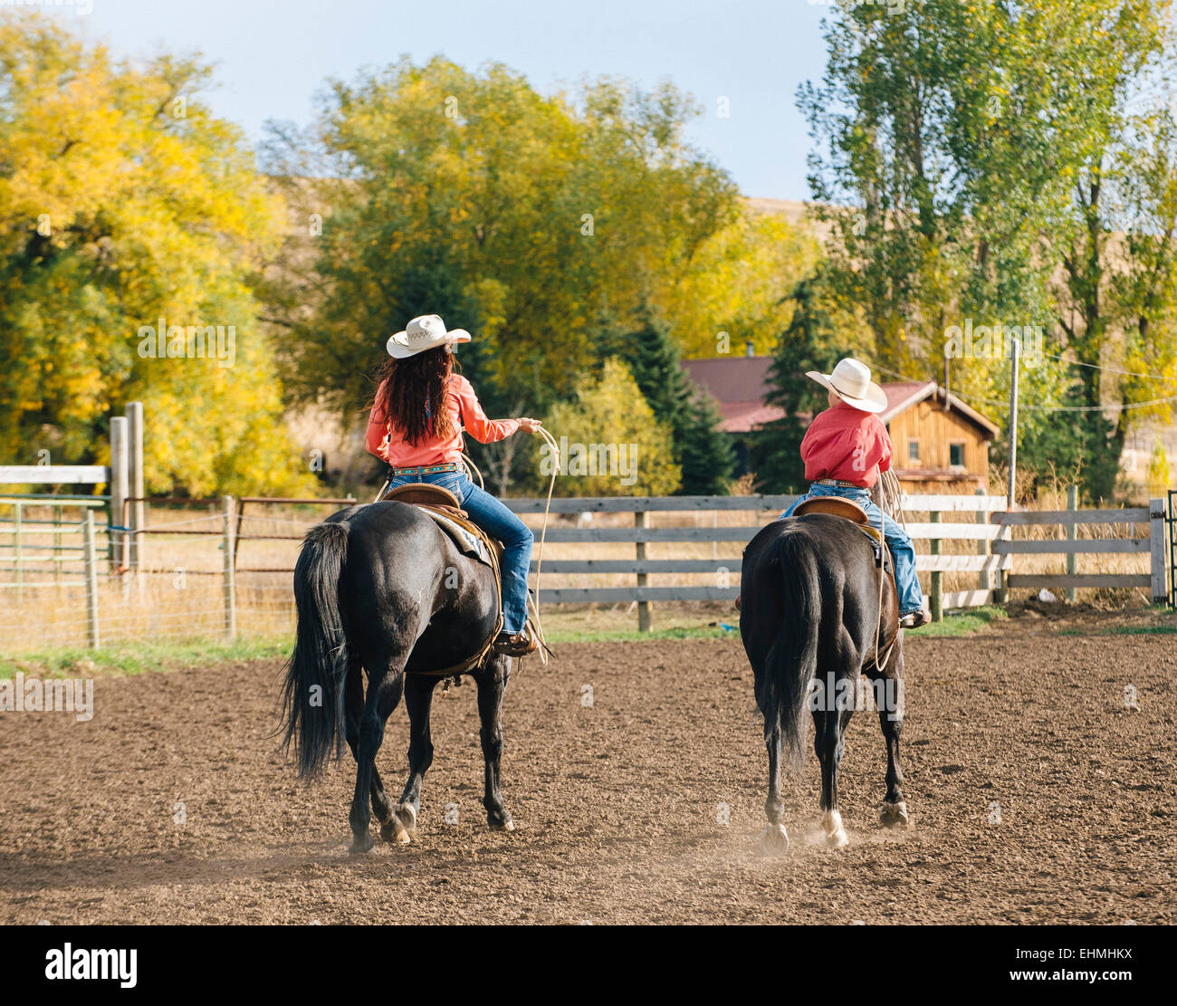 Ranch di cavallo cowboy adulto immagini e fotografie stock ad alta ...