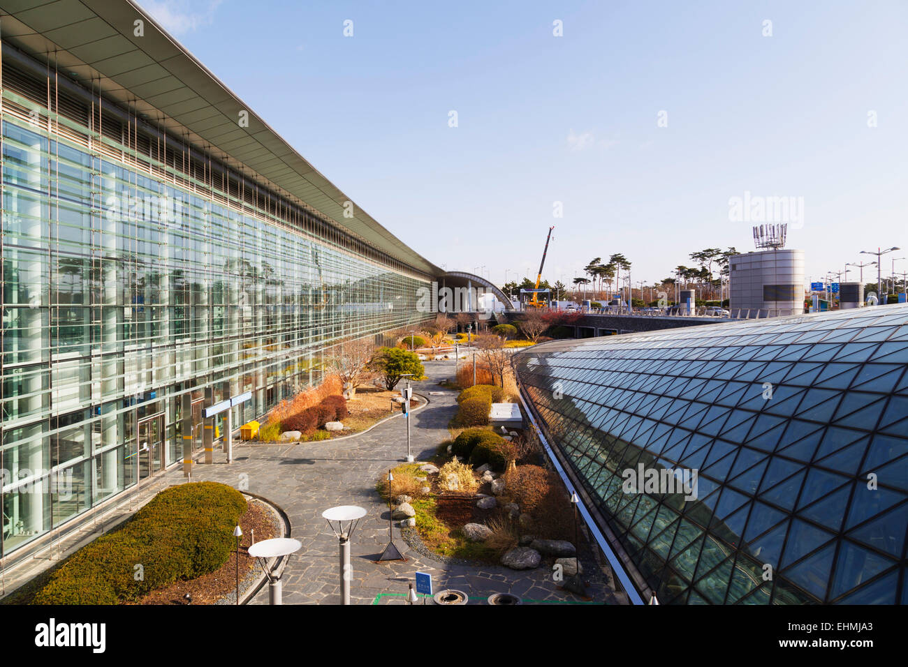 Asia, Repubblica di Corea, Corea del Sud, l'Aeroporto Internazionale di Incheon Foto Stock