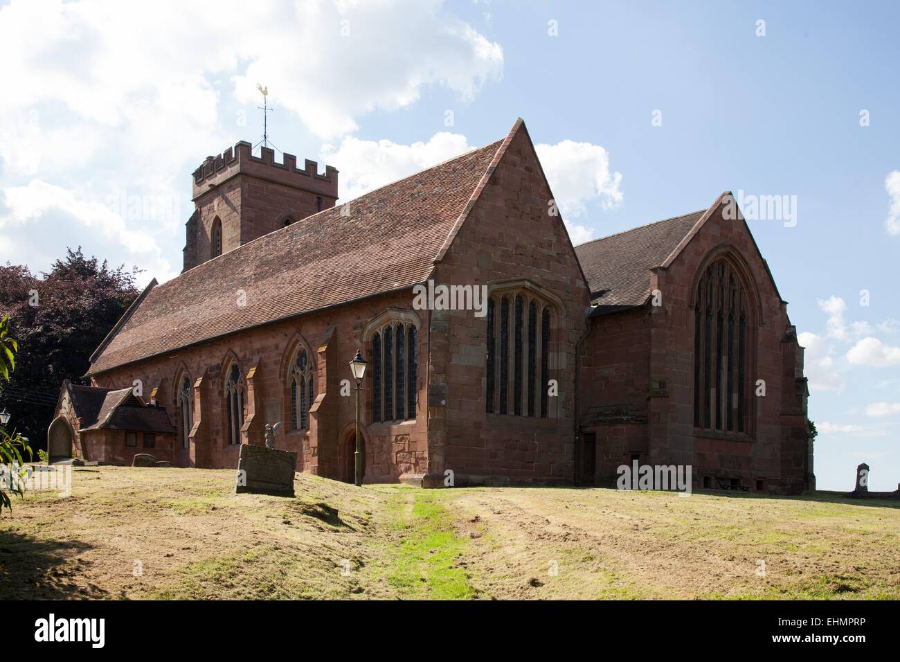 Chiesa di St Peters, affacciato Kinver, South Staffordshire Foto Stock