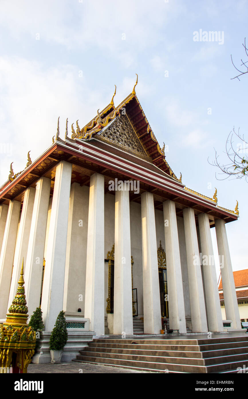 Tempio, Thailandia, chiese, pagode, Golden, posto calmo, Thailandia, bellissimo. Foto Stock