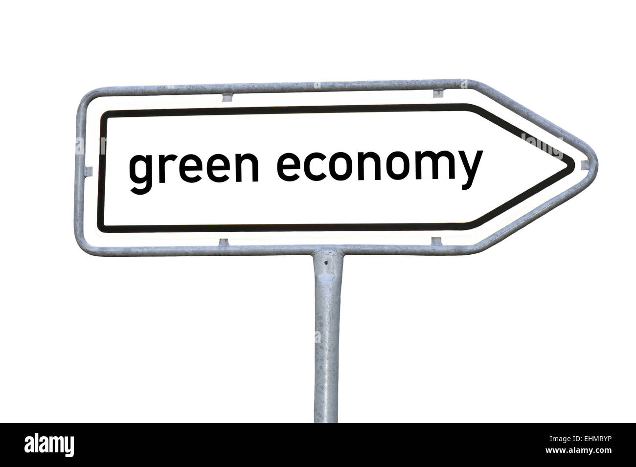 Economia verde Foto Stock