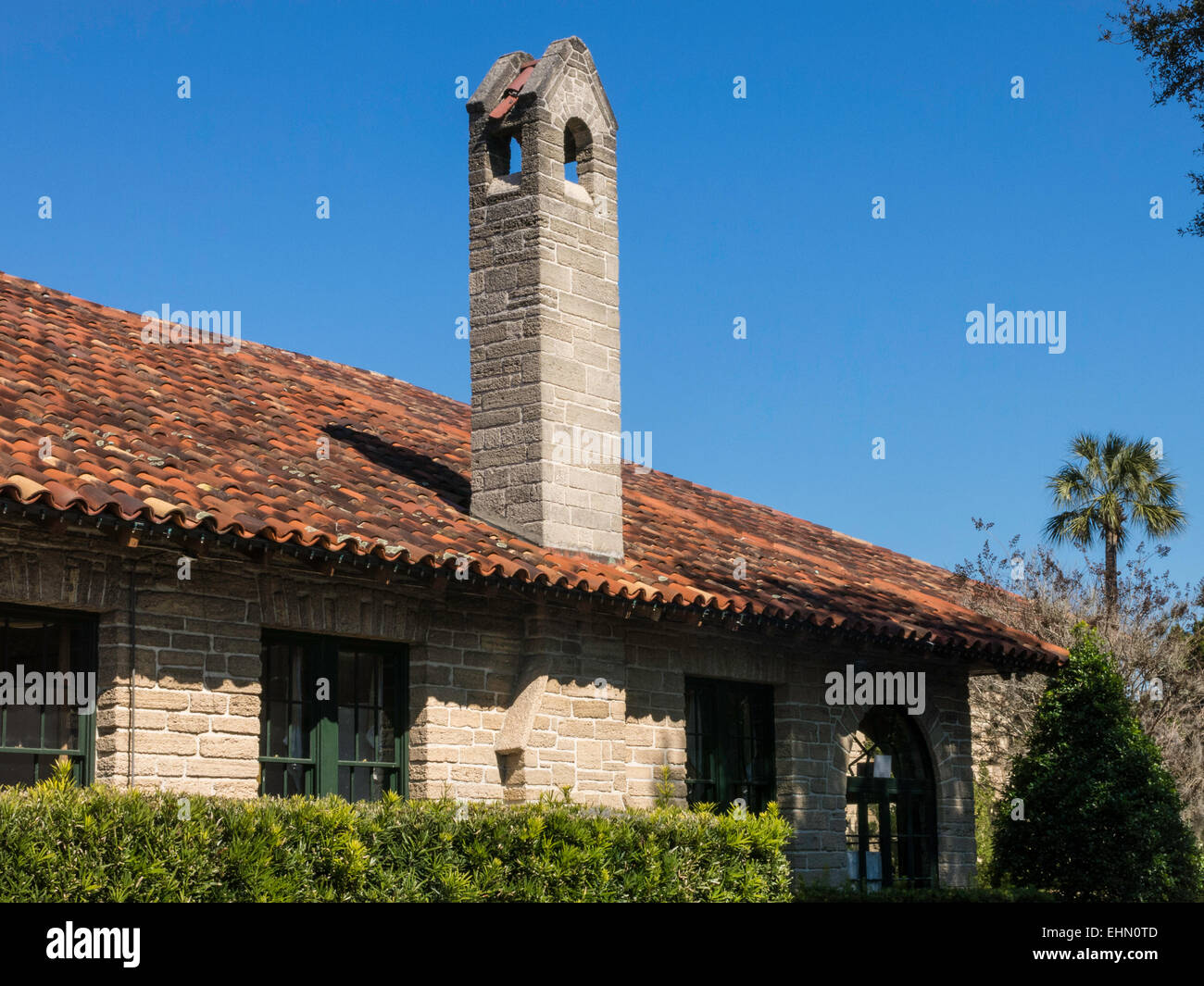 Centro informazioni turistiche di St. Augustine, Florida, Stati Uniti d'America Foto Stock