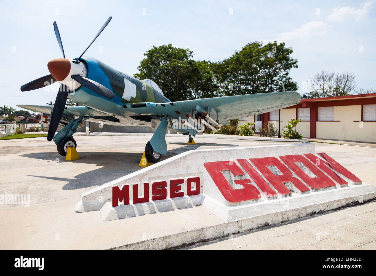 Museo di Playa Giron, Baia dei maiali, Cuba. Foto Stock