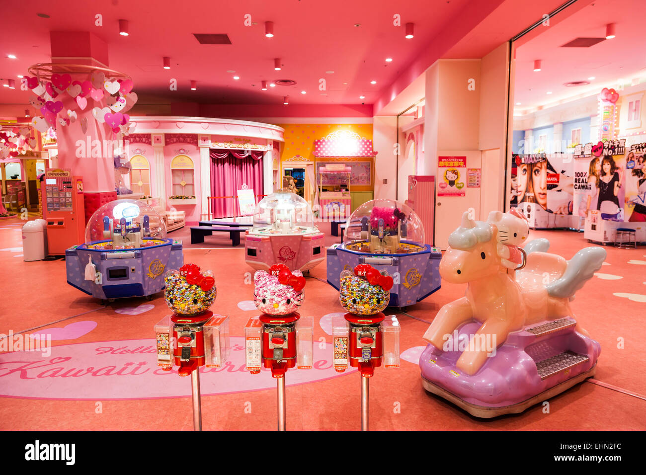 Hello Kitty® store, Tokyo, Giappone. Foto Stock