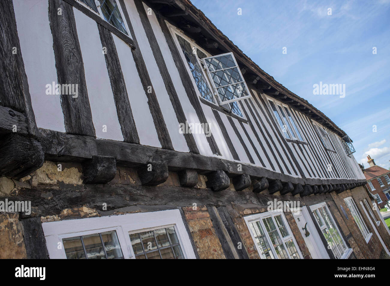 22-24 Sheep Street, Petersfield, Hampshire c1500 di proprietà della famiglia Joliffe Foto Stock