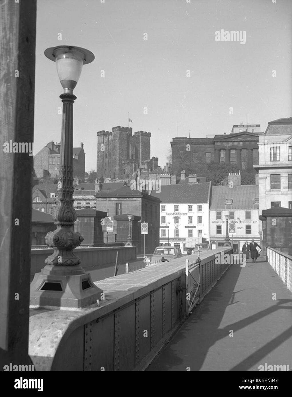 Newcastle dal ponte girevole Foto Stock