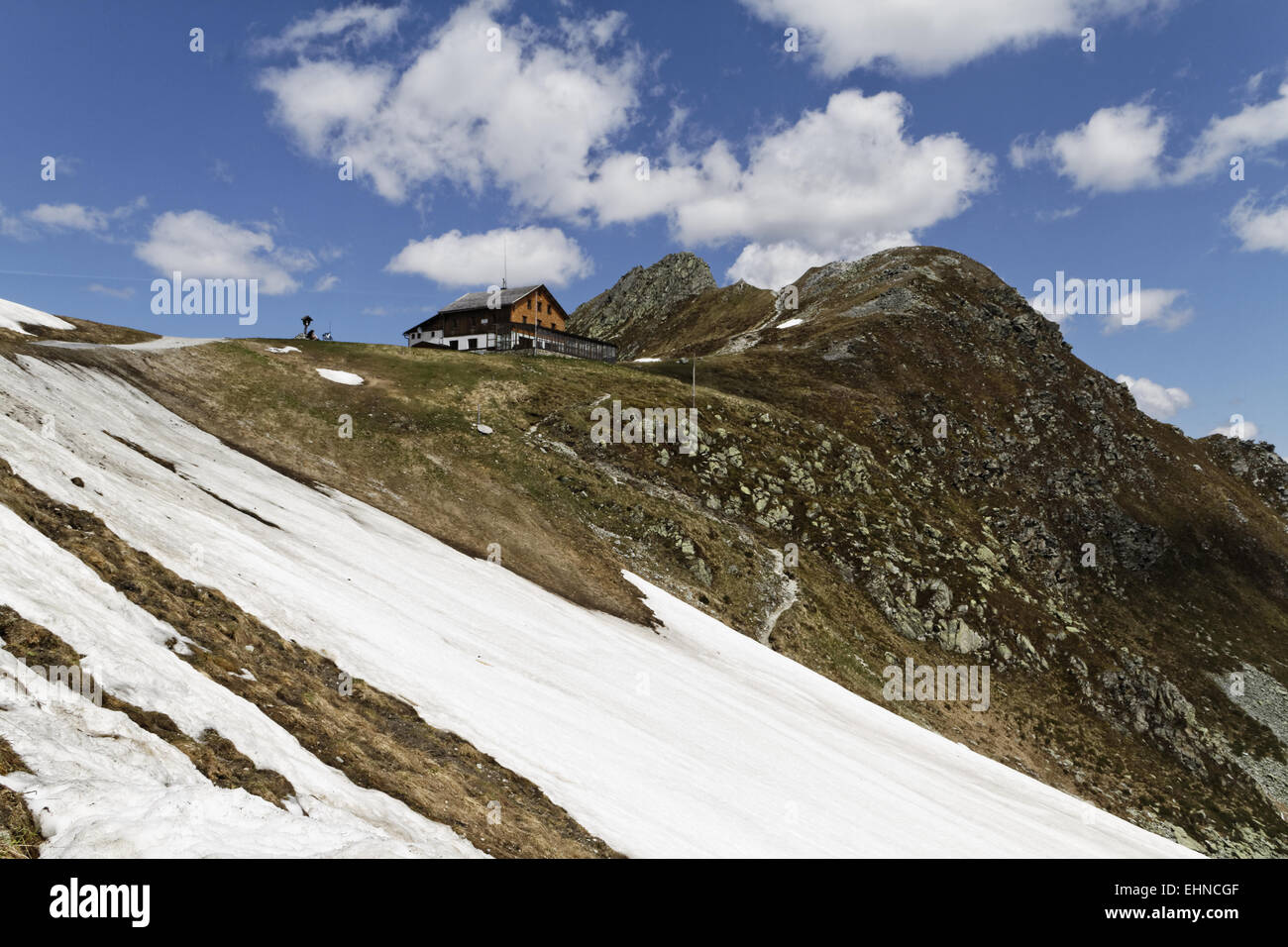 Alpi della Zillertal, Austria Foto Stock