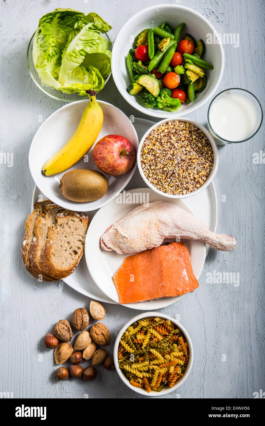 Dieta Dash. Foto Stock